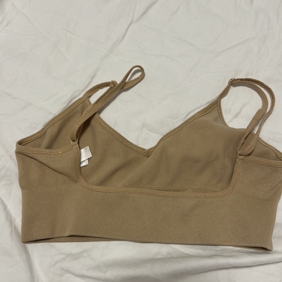 TALULA Seamless Bra Top - Small - Sand Buff - Picture 5 of 7